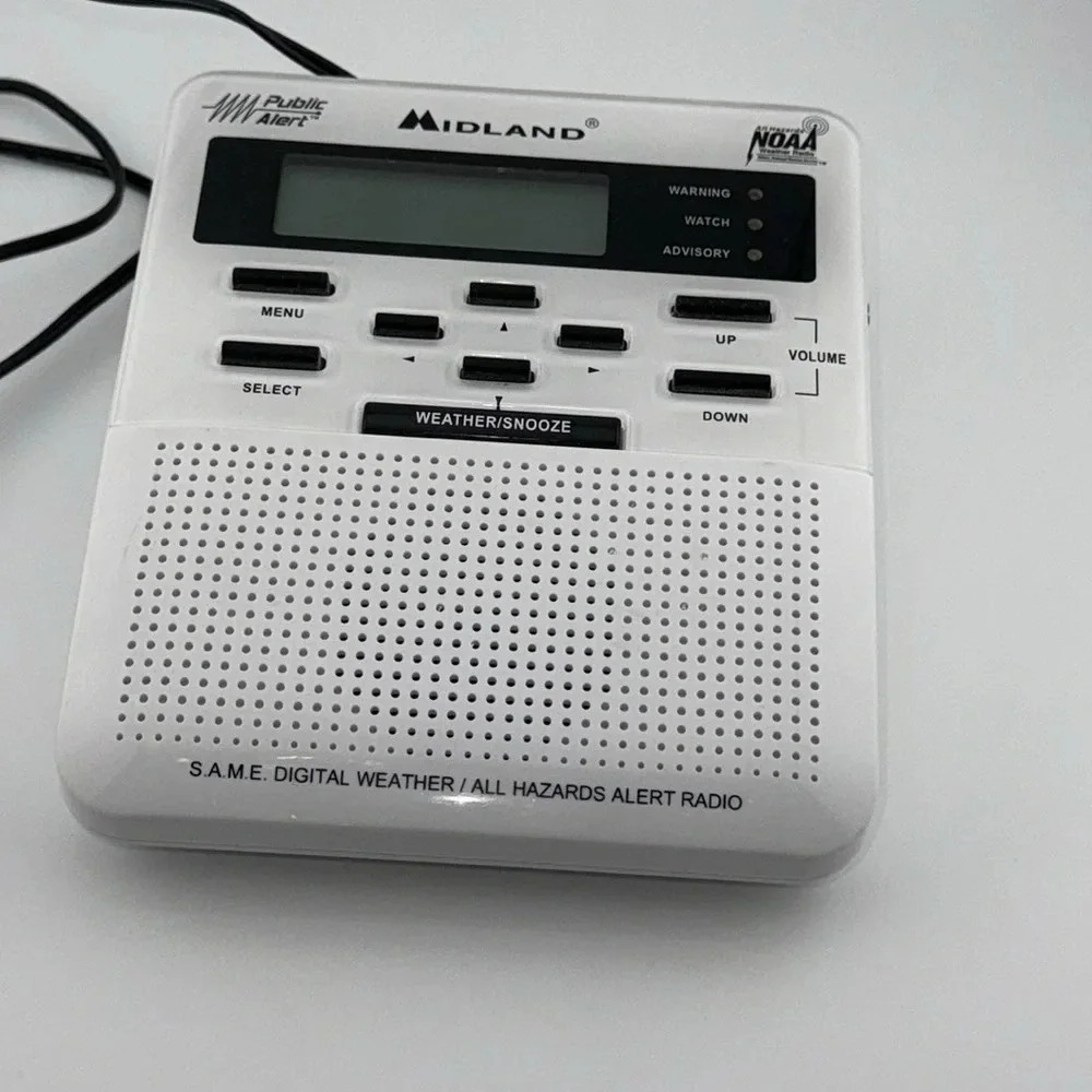 💥Midland Public Alert Weather Radio NOAA national weather service NWS